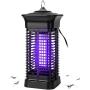 LINKPAL Electric Bug Zapper/Pest Repeller Control Indoor Outdoor 3800 Volt UV Lamp Flying Fly Insect Killer Mosquitoes Flies Repellent Traps Eliminator Catcher Lure Zap (15W Bug Killer)