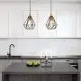 SEEBLEN 2- Light Indoor Island Pendant Light Coffee Brown Metal Hanging Ceiling Light Fixtures for Kitchen Kitchen Island Bar Dining Room Farmhouse Coffee Office SEEBLEN 2- Light Indoor Island Pendant Light Coffee Brown Metal Hanging Ceiling Light Fixtures for Kitchen Kitchen Island Bar Dining Room Farmhouse Coffee Office