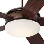 70'' Coastline Modern Ceiling Fan with Light LED Dimmable Remote Control Oil Brushed Bronze for Living Room Kitchen Bedroom - Casa Vieja
