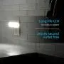 GE Ultrabrite LED Light Bar, 2 Pack, 100 Lumens, Plug-in, Dusk-to-Dawn Sensor, Auto/On/Off Switch, Home Décor, Ideal for Bedroom, Bathroom, Nursery, Kitchen, Hallway, White, 46707, 2