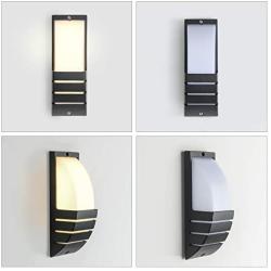 Outdoor LED Wall Lamp,Waterproof Warm White Modern Wall Sconce Porch Light for Indoor Outdoor Living Room, Corridor, Balcony,patio, courtyard