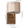 Safavieh Lighting Collection Catena Antique Gold 9.5-inch Wall Sconce (Set of 2)
