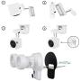 Wasserstein 3-in-1 Floodlight, Charger and Mount Compatible with Wyze Cam Outdoor - Turn Your Camera into a Powerful Floodlight (White) (Camera NOT Included)
