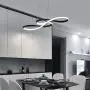LED Pendant Light Dimmable Modern Chandelier Ceiling Fixture Adjustable Pendant Lighting Living Dining Room Ceiling Hanging Lights Kitchen Island Ceiling Fixture Hanging lamp 40W I 75cm (Black) LED Pendant Light Dimmable Modern Chandelier Ceiling Fixture Adjustable Pendant Lighting Living Dining Room Ceiling Hanging Lights Kitchen Island Ceiling Fixture Hanging lamp 40W I 75cm (Black)