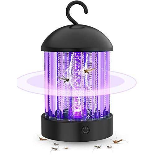 Electronic Mosquito Killer Lamp,Bug Zapper with Light Mosquito Trap, Fly Zapper Insect Killer Safety & Non-Toxic for Home Indoor/Outdoor Bedroom Kitchen Use