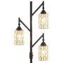 JONATHAN Y JYL8012A Lewis Style 71'' Multi-Light LED Floor Lamp, Tiffany, Traditional for Bedroom, Living Room, Bronze