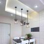 XIPUDA Farmhouse Pendant Light Fixture Kitchen Island Lighting Industrial Metal Ceiling Hanging Farmhouse Chandeliers for Dinning Room Living Room