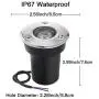 Landscape Lights Sunriver 6Pack LED Well Lights 1W 12V-24V Ground Lights IP67 Waterproof Low Voltage Landscape Lighting Spotlight for Driveway, Deck, Step, Garden Lights Outdoor (Warm White) Landscape Lights Sunriver 6Pack LED Well Lights 1W 12V-24V Ground Lights IP67 Waterproof Low Voltage Landscape Lighting Spotlight for Driveway, Deck, Step, Garden Lights Outdoor (Warm White)
