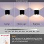 Lightess Indoor Wall Sconce Dimmable 10W, Modern LED Wall Lamp Black, Up Down Wall Mount Lights Mini Metal for Living Room Bedroom Hallway Decor, Warm White, O1185TP Lightess Indoor Wall Sconce Dimmable 10W, Modern LED Wall Lamp Black, Up Down Wall Mount Lights Mini Metal for Living Room Bedroom Hallway Decor, Warm White, O1185TP