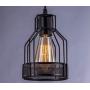 Industrial Pendant Lighting Licperron E26 Base Edison Metal Caged Vintage Hanging Pendant 3-Lights Rustic Pendant Light Fixture for Kitchen Dining Room Bar Hotel