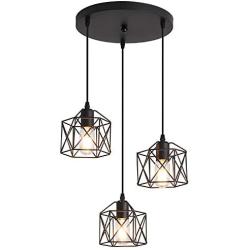 UOFUS Pendant Lighting Cluster Lights for Kitchen Island Lights Dining Room Lighting Fixture Hanging Chandelier Adjusable