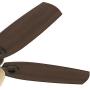 HUNTER 53091 Builder Deluxe Indoor Ceiling Fan with LED Light and Pull Chain Control, 52'', New Bronze