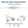 Joomer LED Icicle Lights,400 LED 26ft 8 Modes with 80 Drops,Icicle Fairy Lights with Timer Function, Waterproof Connectable Outdoor String Lights for Holiday, Christmas, Wedding Decorations (Blue)