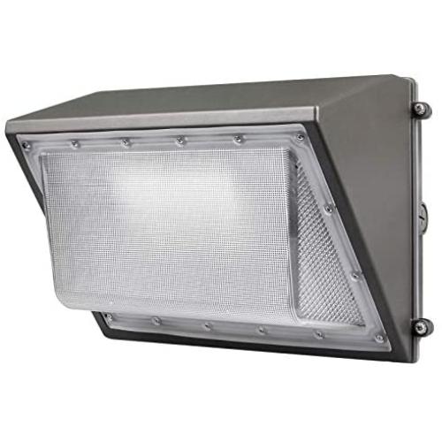 100W LED Wall Pack with Dusk-to-Dawn Photocell, 12500lm Replaces 300-400W HPS/MH, 100-277V 5000K Cool White IP65 Waterproof Outdoor Commercial Grade Light, ETL DLC Listed 10-Year Warranty by Kadision