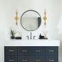 Passica Decor Set of 2 pcs Simple Stylish 2 Light Matte Antique Brass Vanity Light Vertical or Horizontal Wall Mounting Double Sconce for Bedroom Living Room Stairs Hallway Passica Decor Set of 2 pcs Simple Stylish 2 Light Matte Antique Brass Vanity Light Vertical or Horizontal Wall Mounting Double Sconce for Bedroom Living Room Stairs Hallway