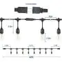 Outdoor Linkable 48ft led Heavy-Duty String Light with 15+1(Spare) 2W Energy-Saving PC Shatterproof Bulbs 3000K Warmwhite for Patio Garden Backyard Porch Outdoor Linkable 48ft led Heavy-Duty String Light with 15+1(Spare) 2W Energy-Saving PC Shatterproof Bulbs 3000K Warmwhite for Patio Garden Backyard Porch