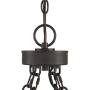 Myland Bronze Wagon Wheel Large Chandelier 36'' Wide Farmhouse 2-Tier 12-Light Fixture for Dining Room House Foyer Kitchen Island Entryway Bedroom Living Room - Franklin Iron Works