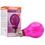 SYLVANIA LED Purple Glass Filament A19 Light Bulb, Dimmable, Efficient 4.5W, E26 Medium Base, 1 pack