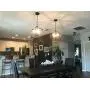 3-Light Black Farmhouse Pendant Lighting Fixture Square Industrial Chandelier Loft Ceiling Light for Kitchen Dining Room Bedroom Foyer 3-Light Black Farmhouse Pendant Lighting Fixture Square Industrial Chandelier Loft Ceiling Light for Kitchen Dining Room Bedroom Foyer