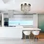 SUNLIHOUSE Modern Crystal Chandelier Ball Fixture Pendant Ceiling Lamp H11.7'' X W9.8'', 3 Light,Mini Modern Chandelier Lighting Fixture for Bedroom, Hallway, Bathroom, Kitchen, Bar