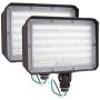 2Pack Dusk to Dawn Outdoor 100W LED Flood Light with Knuckle, 14000LM 1000W Equivalent, 100-277V 5000K Daylight, ETL Commercial Waterproof LED Flood Light Fixture, Security Lighting for Parking Lot 2Pack Dusk to Dawn Outdoor 100W LED Flood Light with Knuckle, 14000LM 1000W Equivalent, 100-277V 5000K Daylight, ETL Commercial Waterproof LED Flood Light Fixture, Security Lighting for Parking Lot