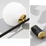 Sputnik Chandeliers 5 and 8-Lights Mid Century Endant Lighting Black Modern Chandelier Ceiling Light Fixture for Living Room Dining Bedroom Kitchen-Black and Gold 5 Lights