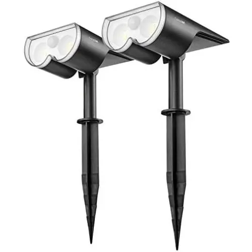 Consciot 650 Lumen LED Solar Motion Sensor Light Outdoor, Landscape Spotlights IP67 Waterproof Solar Security Light, Wall Light for Garden Yard Garage Walkway, FCC CE Certified, 2 Pack(Cool White) Consciot 650 Lumen LED Solar Motion Sensor Light Outdoor, Landscape Spotlights IP67 Waterproof Solar Security Light, Wall Light for Garden Yard Garage Walkway, FCC CE Certified, 2 Pack(Cool White)