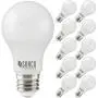 Sunco Lighting 10 Pack A19 LED Bulb, 3W=25W, 3000K Warm White, 250 LM, Dimmable, E26 Base, Indoor Light - UL
