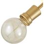 KSANA Brass Chandelier, 8-Light Modern Brass Pendant Ceiling Light Fixture for Kitchen Island, Dining Room, Living Room, Foyer Lighting