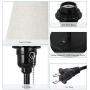 Bedside Lamps Set of 2, Small Table Lamp Modern Nightstand Lamps with USB Charging Ports Fabric Shades for Home, Bedroom, Living Room, Office or College Dorm Bedside Lamps Set of 2, Small Table Lamp Modern Nightstand Lamps with USB Charging Ports Fabric Shades for Home, Bedroom, Living Room, Office or College Dorm