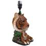 Ebros Wildlife Orange Bengal Tiger Desktop Table Lamp Statue with Tan Fabric Shade As Home Decor of Tigers Jungle Giant Cats Exotic Animals Lighting Accessory
