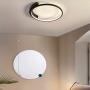 15.7 inch Rings LED Ceiling Light, Minimalist Modern Flush Mount Ceiling Lamp for Bedroom, Living Room, Dining Room, Kitchen