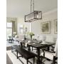 Zeyu 5-Light Kitchen Island Pendant Light, Dining Room Island Lighting Fixture, Oil Rubbed Bronze Finish, 9801-5LP ORB