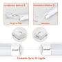 Utility LED Shop Light fixture with Plug, Airand 36W 3600lm Bright White LED Tube Light Ceiling Light for Kitchen, Bedroom, Bathroom, Corded Electric with ON/Off Switch, Linkable, Waterproof IP66, 4FT Utility LED Shop Light fixture with Plug, Airand 36W 3600lm Bright White LED Tube Light Ceiling Light for Kitchen, Bedroom, Bathroom, Corded Electric with ON/Off Switch, Linkable, Waterproof IP66, 4FT