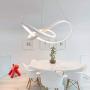 LightInTheBox Modern Chic LED Ring Chandelier Ceiling Pendant Light Hung Light Painting Lamp Fixture for Living Room Bedroom Dinning Room(Cold White)