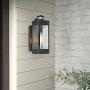 MOTINI Motion Sensor Outdoor Wall Light Lantern Modern Waterproof Wall Sconce with ORB Finish for Porch,Entryway Exterior Light Fixture,Bulb Included