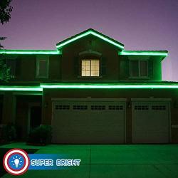 Russell Decor LED Rope Lights Festival Holiday Party Seasonal Christmas Decoration 30ft - 200ft Customized Available (Green, 10)