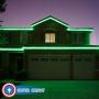 Russell Decor LED Rope Lights Festival Holiday Party Seasonal Christmas Decoration 30ft - 200ft Customized Available (Green, 10)