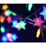 Abkshine 25Ft 50LEDs Battery Powered Star Fairy Lights, 8 Modes Warm White Color Changing LED Star String Lights for Wedding, Christmas, Birthday, Halloween, Mother Day