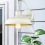 Odeums Farmhouse Barn Lights, Outdoor Wall Lights, Exterior Wall Lamps, Industrial Wall Lighting Fixture, Wall Mount Light in Beige Finish with Copper Interior (1 Pack) Odeums Farmhouse Barn Lights, Outdoor Wall Lights, Exterior Wall Lamps, Industrial Wall Lighting Fixture, Wall Mount Light in Beige Finish with Copper Interior (1 Pack)