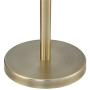 Canasta Modern Floor Lamp 3 Light Tree Satin Brass Adjustable Shade for Living Room Reading Bedroom Office - Possini Euro Design