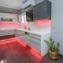 Tupkee LED Rope Light Red - 24 Feet (7.3 m), for Indoor and Outdoor use - 10MM Diameter - 144 LED Long Life Bulbs Rope Tube Lights
