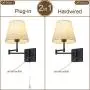 Swing Arm Wall Lamp Plug-in Cord Industrial Wall Sconce with On/Off Switch Wall Lights Fixtures 2-Lights Swing Arm Wall Lamp Plug-in Cord Industrial Wall Sconce with On/Off Switch Wall Lights Fixtures 2-Lights