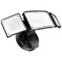 Freelicht 3800LM LED Flood Light Outdoor, Switch Controlled Security Light IP65 Waterproof 40W 5000K Exterior Light Fixture with 3 Adjustable Head Full Metal Super Bright for Garage, Yard, Patio