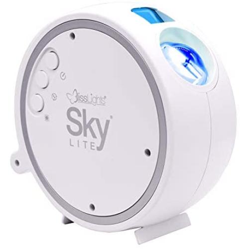 BlissLights Sky Lite - Laser Star Projector with LED Nebula Galaxy for Room Decor, Home Theater Lighting, or Bedroom Night Light Mood Ambiance (Blue,Blue)