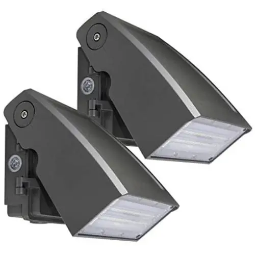 (2 Pack) Dakason 30W LED Wall Pack, Dusk-to-dawn Photocell, Adjustable Head, Full Cut-off Security Light, 5000K 3300lm Replaces 100-150W HPS/HID IP65 Waterproof Outdoor Lighting fixture ETL DLC Listed (2 Pack) Dakason 30W LED Wall Pack, Dusk-to-dawn Photocell, Adjustable Head, Full Cut-off Security Light, 5000K 3300lm Replaces 100-150W HPS/HID IP65 Waterproof Outdoor Lighting fixture ETL DLC Listed