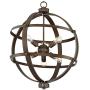 Galaxy Oil Rubbed Bronze Orb Cage Pendant Chandelier 25'' Wide Industrial 6-Light Fixture for Dining Room House Foyer Kitchen Island Entryway Bedroom Living Room - Possini Euro Design