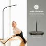 Floor Lamp,Adjustable 2-in-1 Multifunctional LED Floor Lamp & Desk Lamp, Programmable Timer Floor Lamp with Stepless Dimmer & 4 Color Temperatures,Reading Standing Lamp for Living Room Bedroom Office