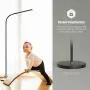Floor Lamp,Adjustable 2-in-1 Multifunctional LED Floor Lamp & Desk Lamp, Programmable Timer Floor Lamp with Stepless Dimmer & 4 Color Temperatures,Reading Standing Lamp for Living Room Bedroom Office