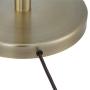 Canasta Modern Floor Lamp 3 Light Tree Satin Brass Adjustable Shade for Living Room Reading Bedroom Office - Possini Euro Design